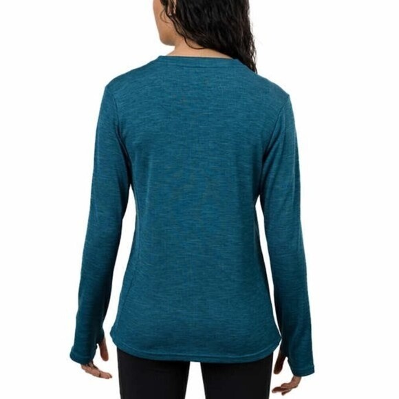 Karbon Women's Legion Blue Long Sleeve Thermolite Active Top XXL - Picture 3 of 4